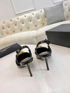 Metal Logo Heel Sandals – Early Spring 2026 Collection