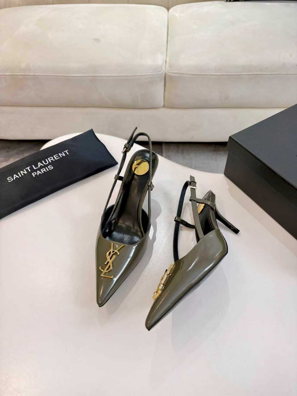 Metal Logo Heel Sandals – Early Spring 2026 Collection
