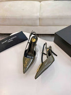 Metal Logo Heel Sandals – Early Spring 2026 Collection