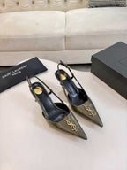 Metal Logo Heel Sandals – Early Spring 2026 Collection