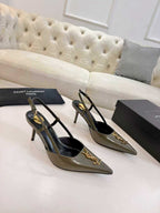 Metal Logo Heel Sandals – Early Spring 2026 Collection