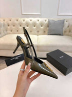 Metal Logo Heel Sandals – Early Spring 2026 Collection