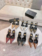 Metal Logo Heel Sandals – Early Spring 2026 Collection