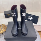 Vintage-Inspired Luxury Rain Boots – Timeless Bestseller