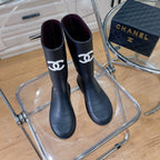Vintage-Inspired Luxury Rain Boots – Timeless Bestseller
