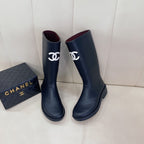 Vintage-Inspired Luxury Rain Boots – Timeless Bestseller