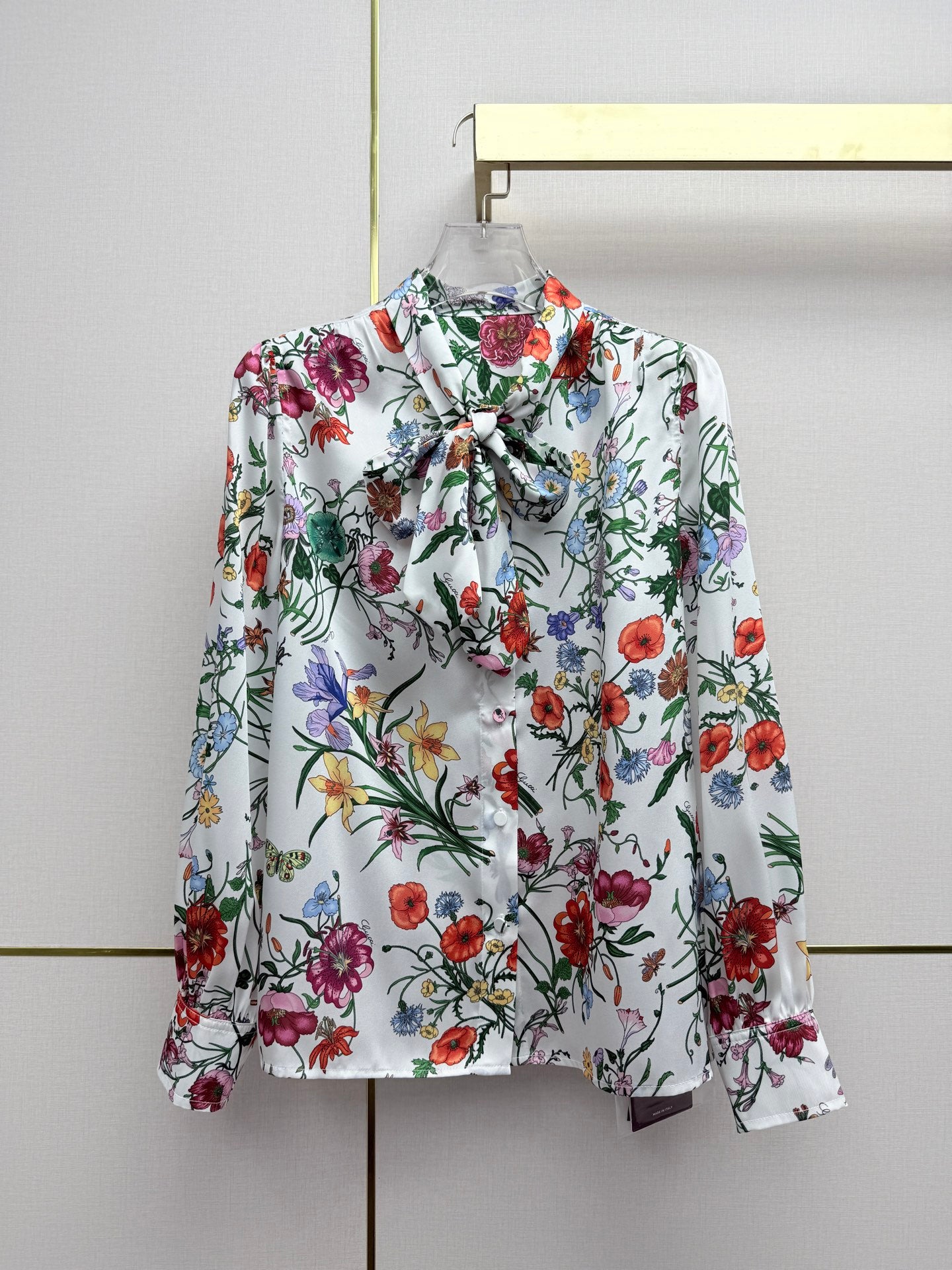 Floral Shirt & Pleated Skirt Set - 26SS Early Spring Collection  (top quality)