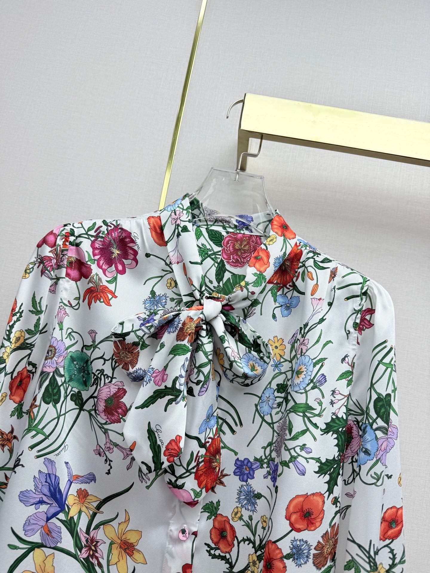 Floral Shirt & Pleated Skirt Set - 26SS Early Spring Collection  (top quality)