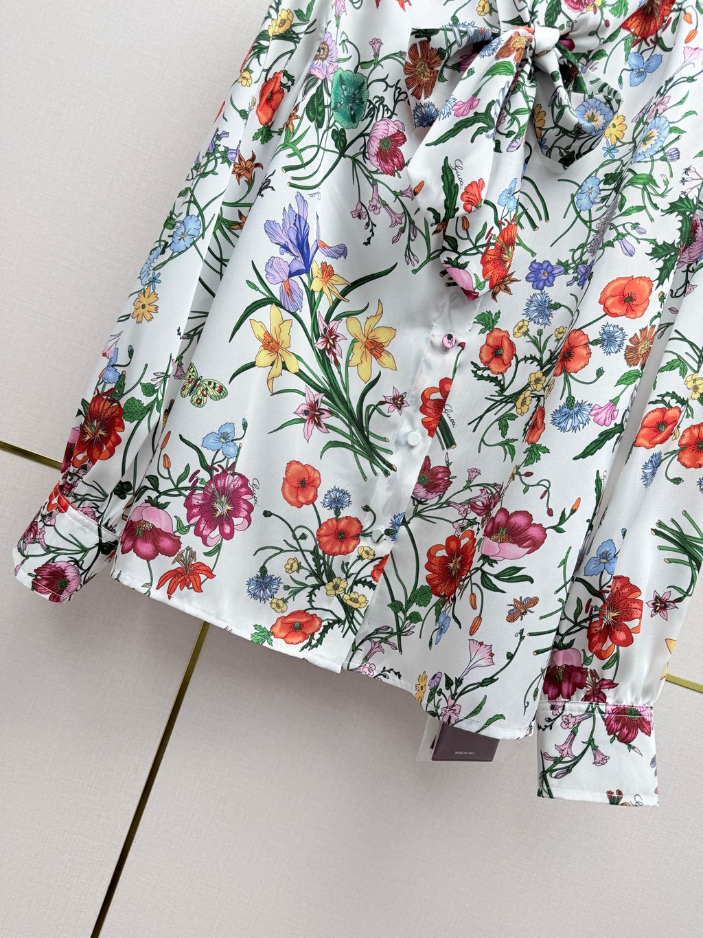 Floral Shirt & Pleated Skirt Set - 26SS Early Spring Collection  (top quality)