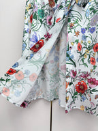 Floral Shirt & Pleated Skirt Set - 26SS Early Spring Collection  (top quality)