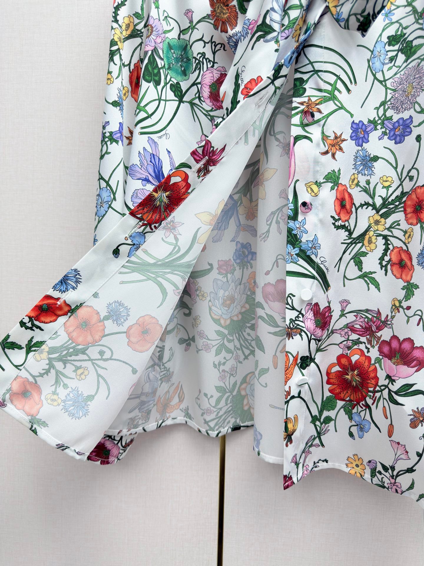 Floral Shirt & Pleated Skirt Set - 26SS Early Spring Collection  (top quality)