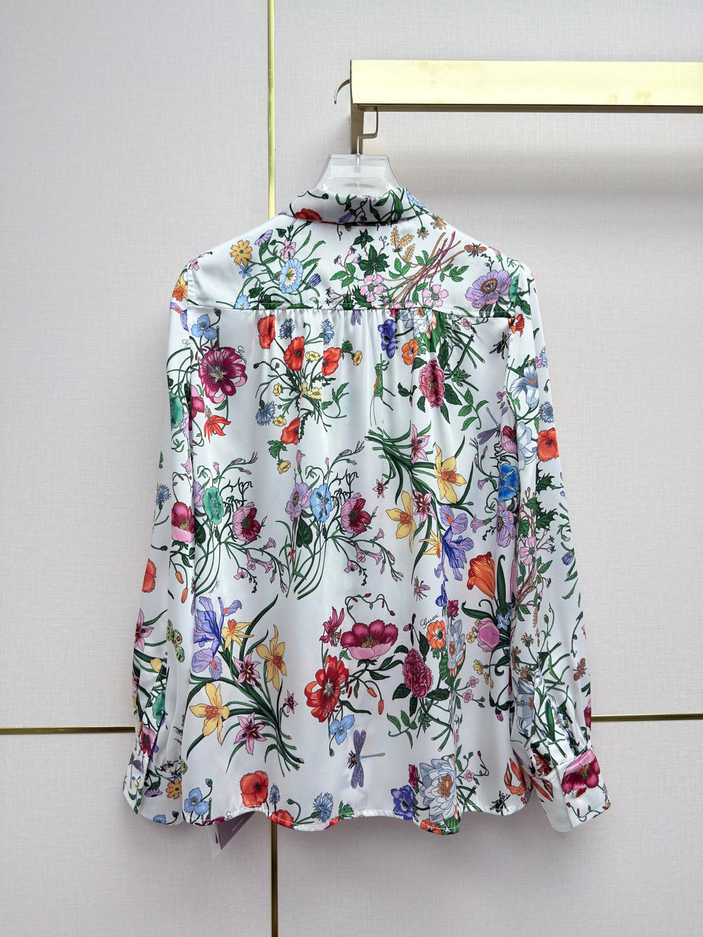 Floral Shirt & Pleated Skirt Set - 26SS Early Spring Collection  (top quality)