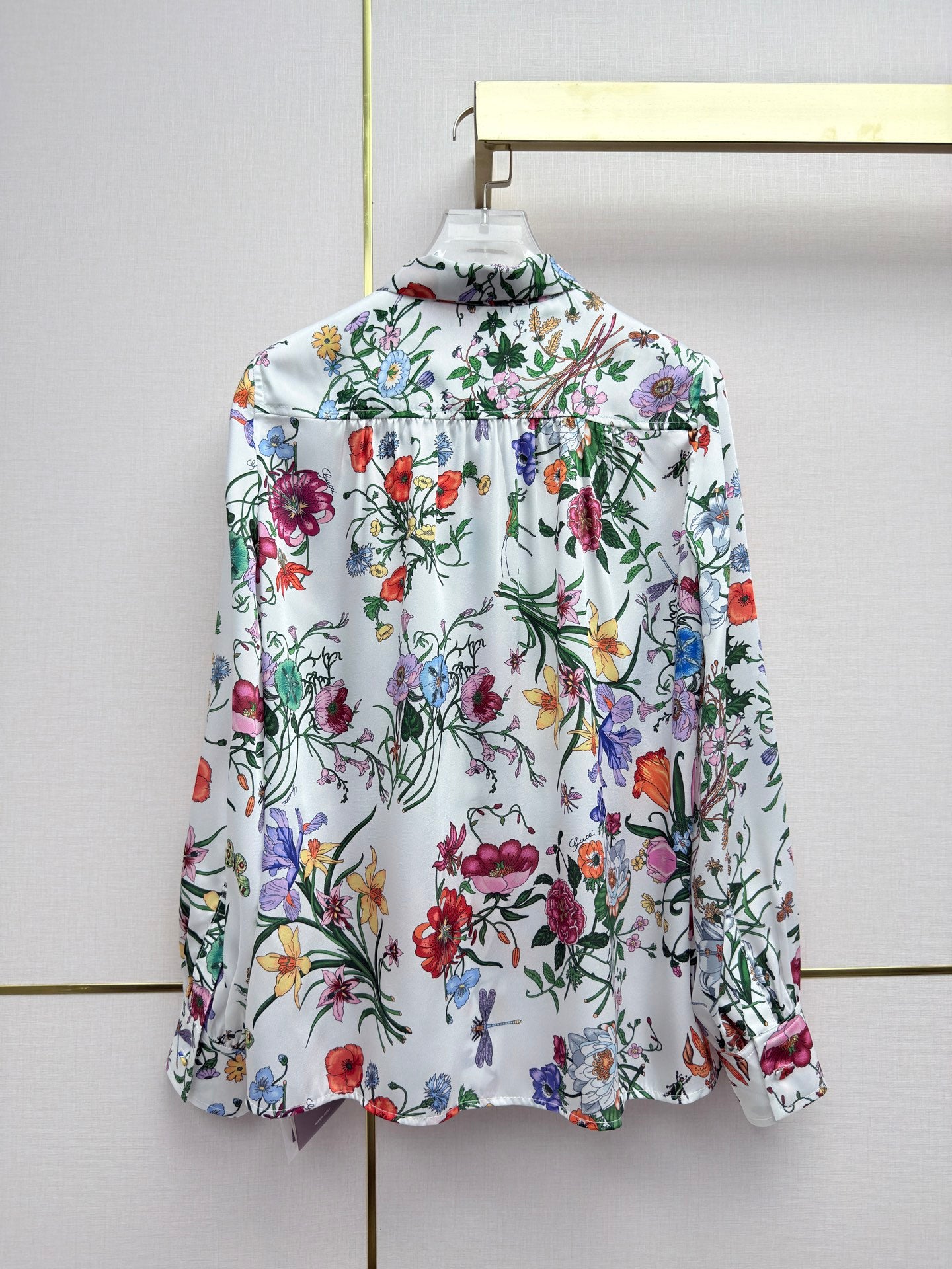 Floral Shirt & Pleated Skirt Set - 26SS Early Spring Collection  (top quality)
