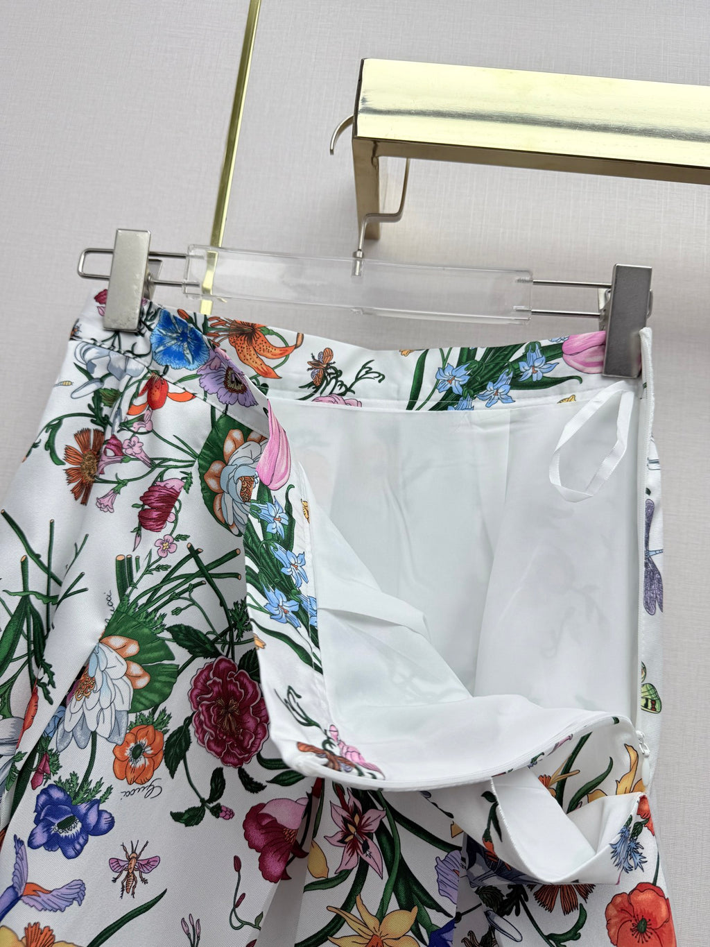 Floral Shirt & Pleated Skirt Set - 26SS Early Spring Collection  (top quality)