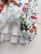 Floral Shirt & Pleated Skirt Set - 26SS Early Spring Collection  (top quality)