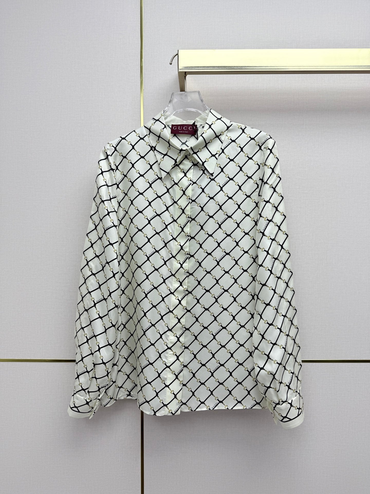 26SS Early Spring Silk Long-Sleeve Shirt (Premium quality)