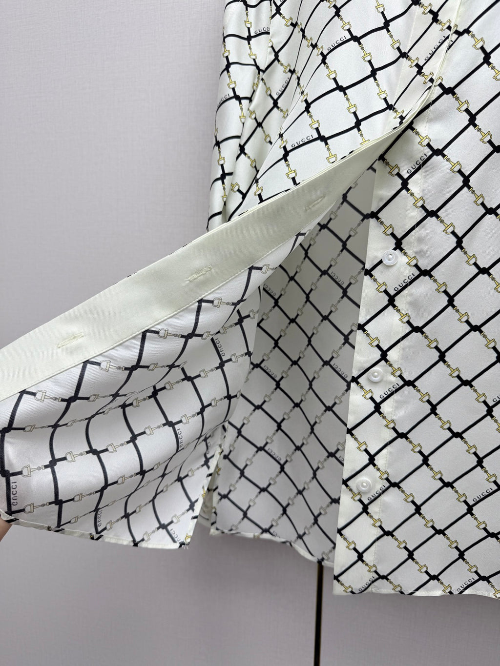 26SS Early Spring Silk Long-Sleeve Shirt (Premium quality)