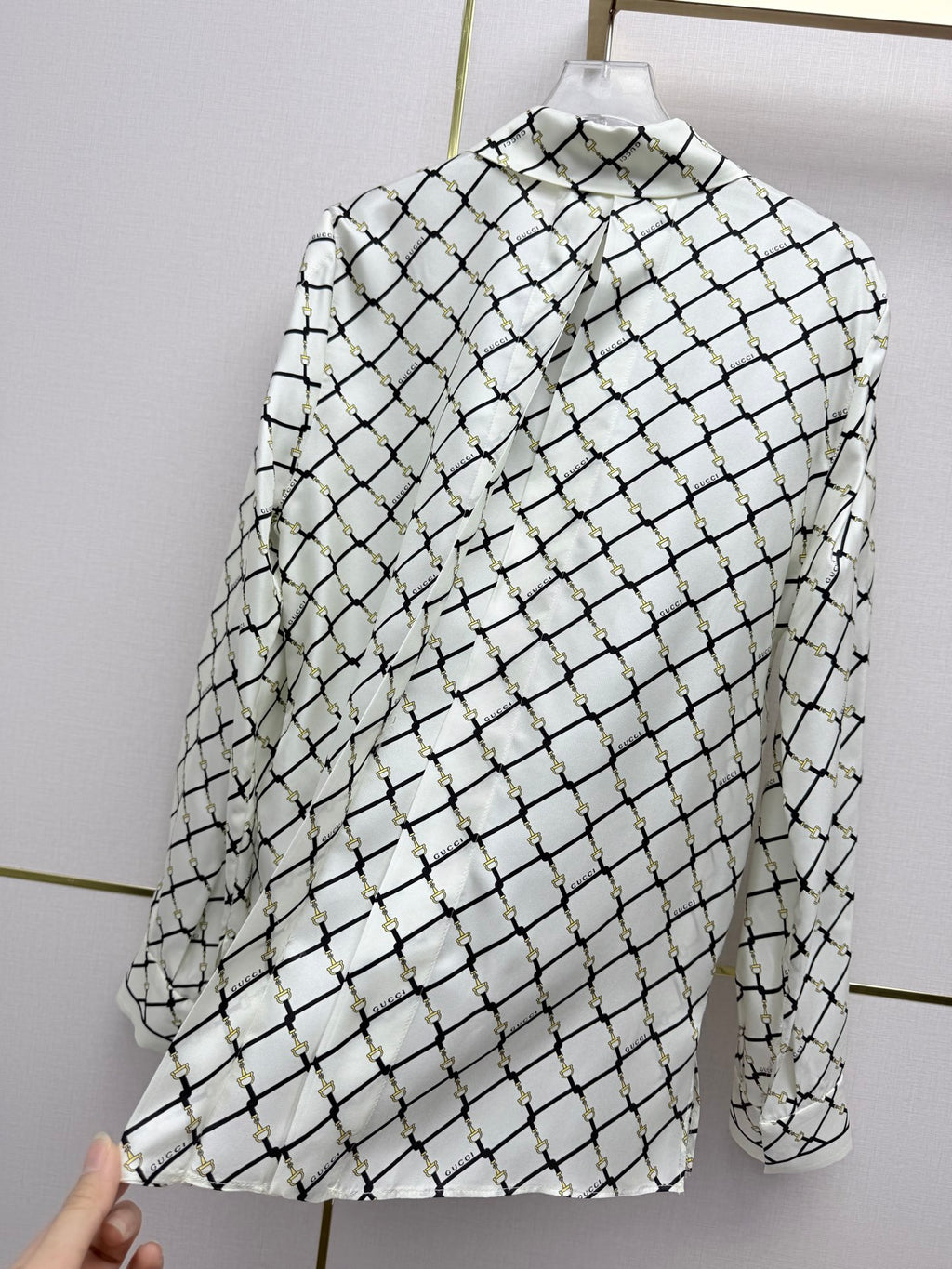 26SS Early Spring Silk Long-Sleeve Shirt (Premium quality)