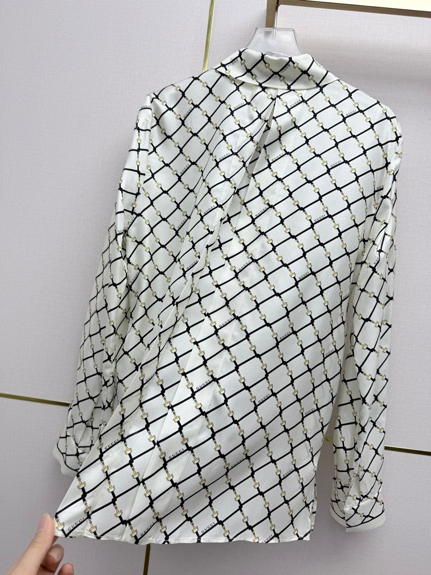 26SS Early Spring Silk Long-Sleeve Shirt (Premium quality)