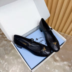 Classic Triangle Logo Mary Jane Heels (High Quality)