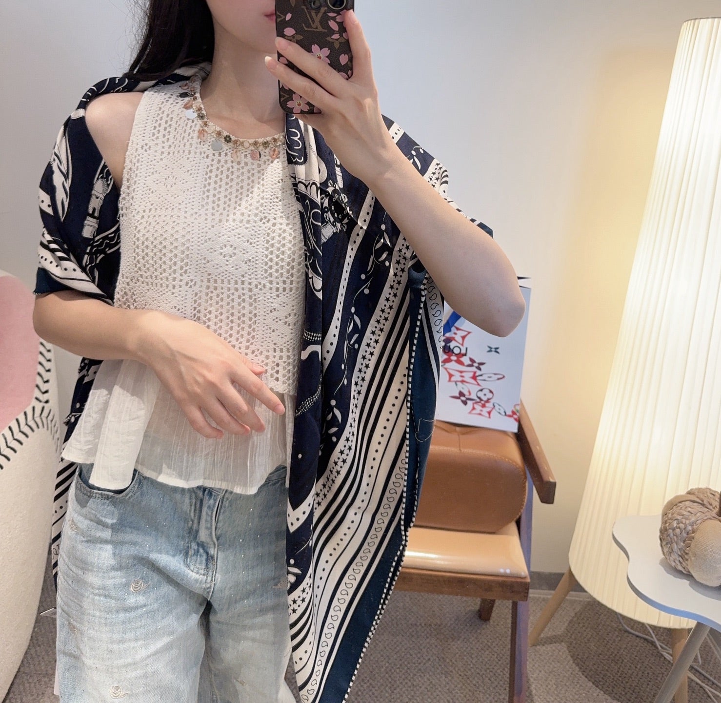 Luxury "Amazon Celebration" Equestrian Scarf