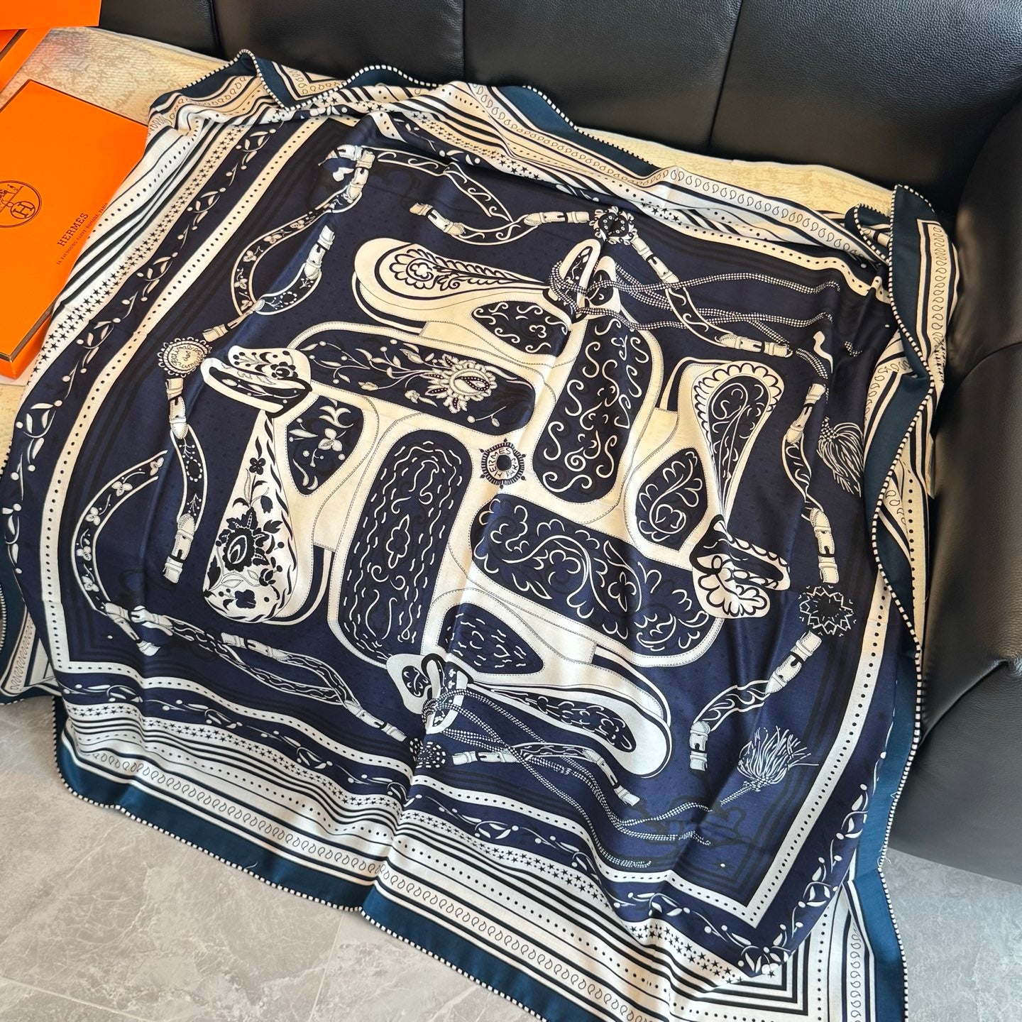 Luxury "Amazon Celebration" Equestrian Scarf