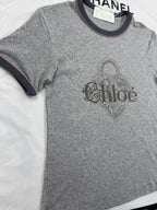 Heart Lock Letter Tee