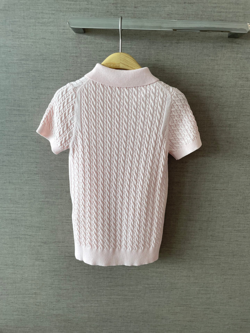 D Medal Emblem Polo Top Women