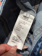 Monogram Double-Pocket Straight-Leg Jeans Women