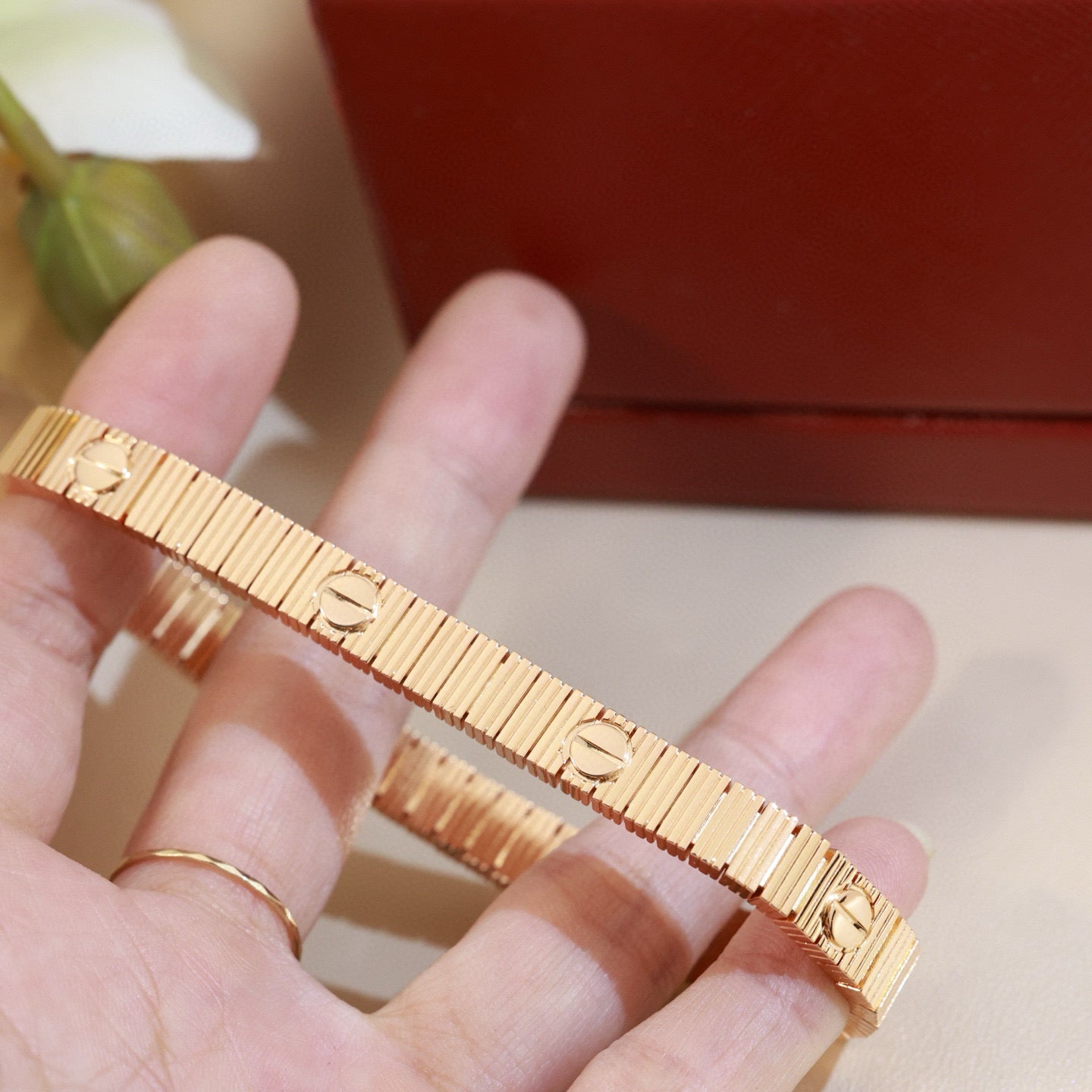 LOVE Unlimited Bracelet | Snake Bone Chain Design