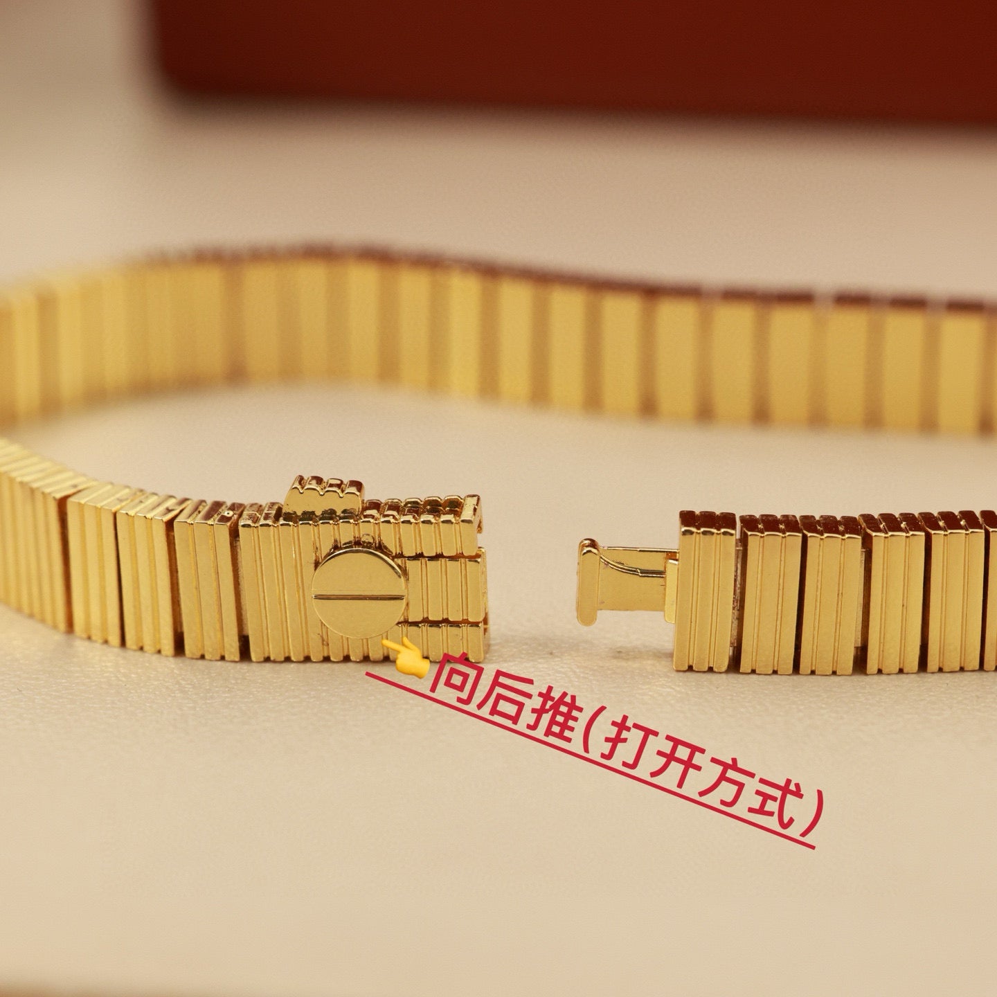 LOVE Unlimited Bracelet | Snake Bone Chain Design