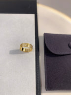 Wide Full Pavé Ring — LOVE Series 💍✨ ( Top-tier )
