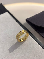 Wide Full Pavé Ring — LOVE Series 💍✨ ( Top-tier )
