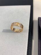 Wide Full Pavé Ring — LOVE Series 💍✨ ( Top-tier )