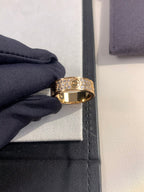 Wide Full Pavé Ring — LOVE Series 💍✨ ( Top-tier )