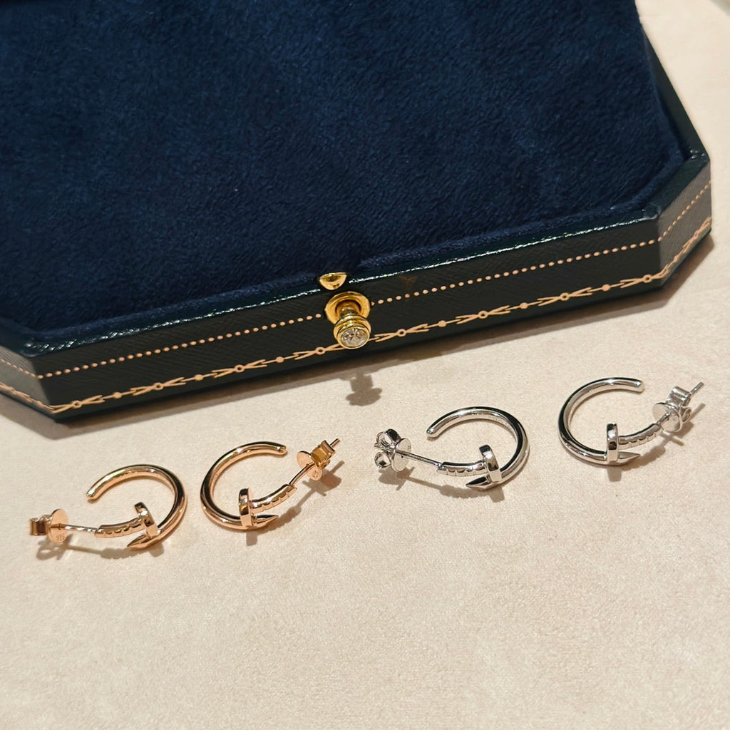 Slim Nail Stud Earrings — Juste un Clou Series | Top-tier |