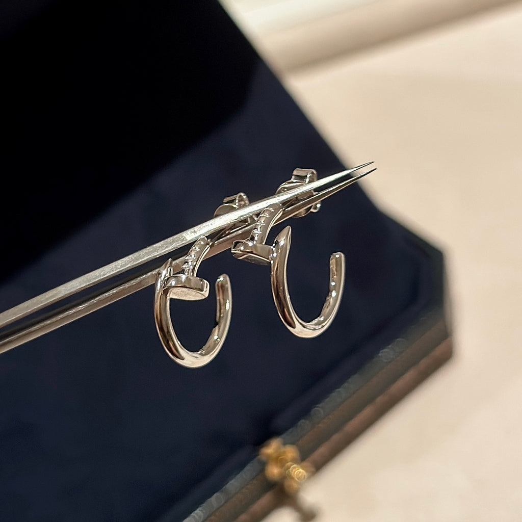 Slim Nail Stud Earrings — Juste un Clou Series | Top-tier |