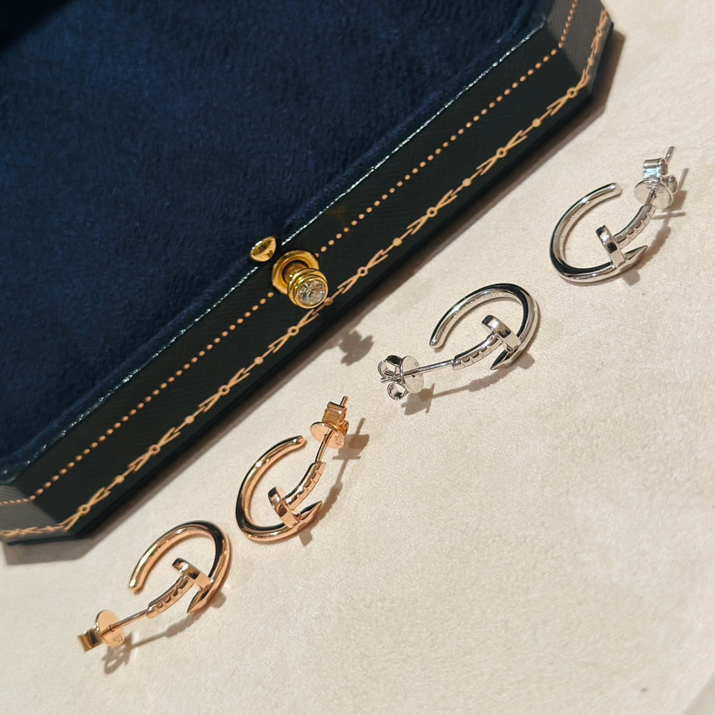 Slim Nail Stud Earrings — Juste un Clou Series | Top-tier |