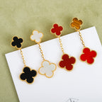 Double Flower Stud Earrings |Top Tier|