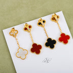 Double Flower Stud Earrings |Top Tier|