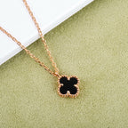 Mini Four-Leaf Clover Necklace Alhambra  |Top Tier |