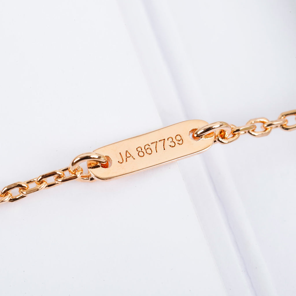 Mini Four-Leaf Clover Necklace Alhambra  |Top Tier |