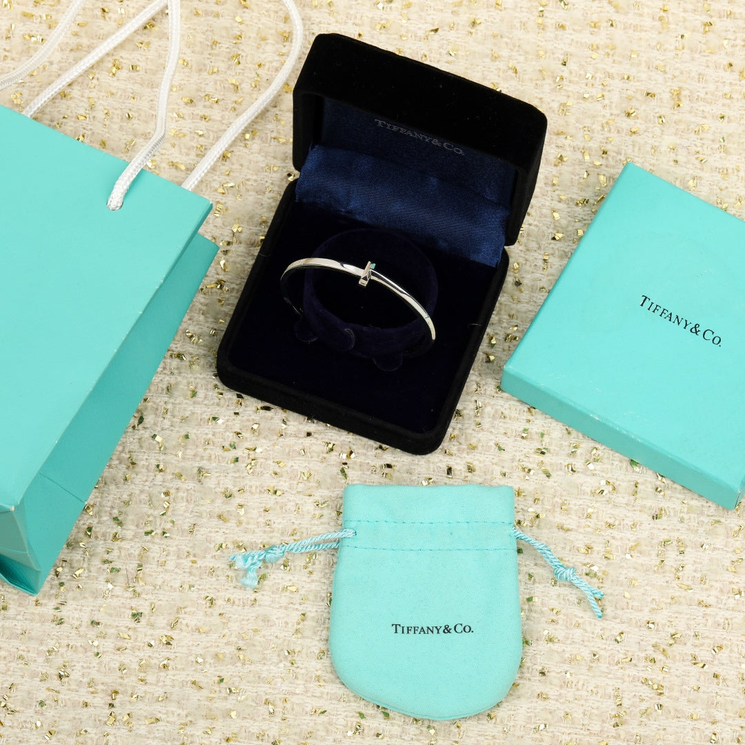 T1 Wide Polished Bangle |Top Tier|