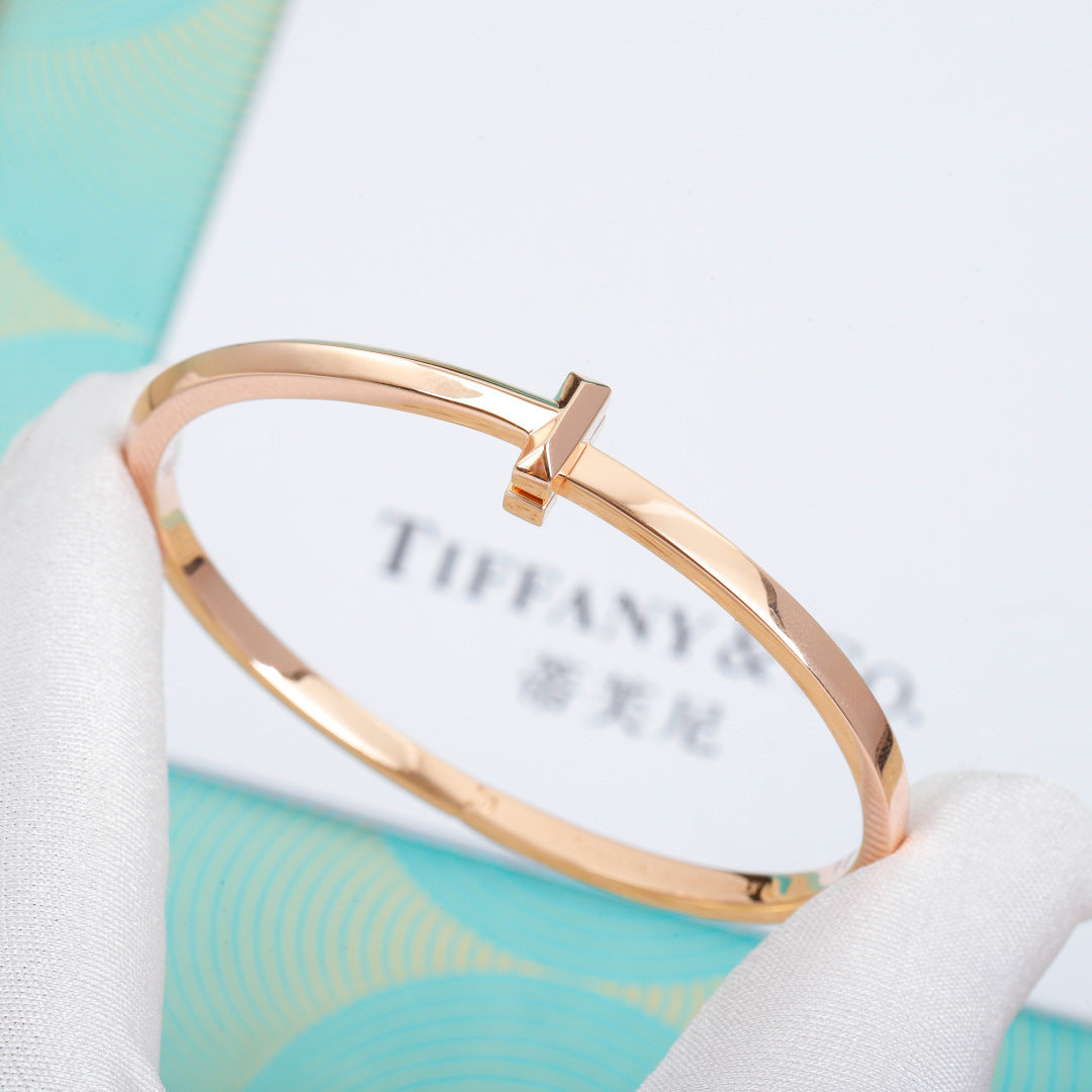 T1 Wide Polished Bangle |Top Tier|