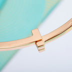 T1 Wide Polished Bangle |Top Tier|