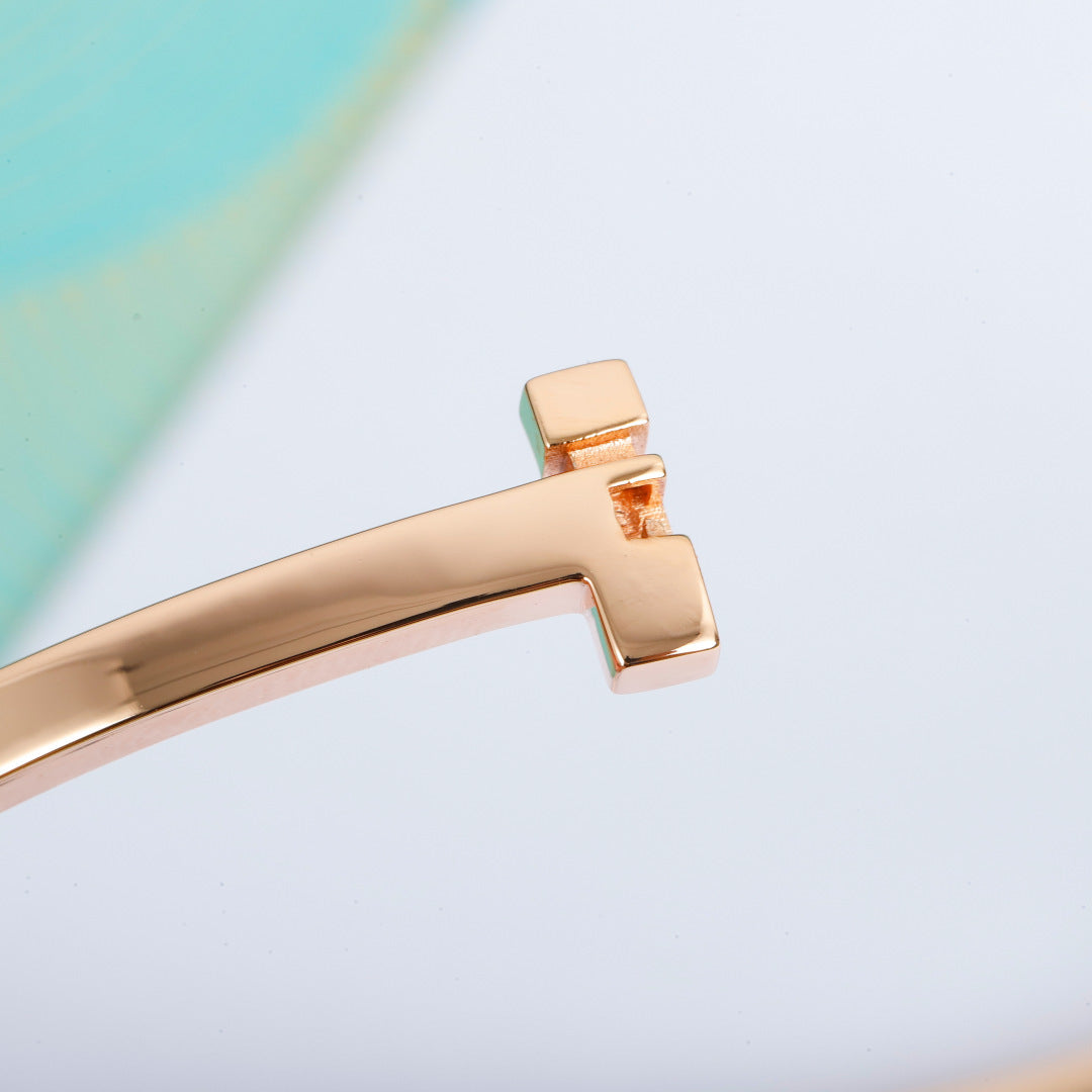 T1 Wide Polished Bangle |Top Tier|