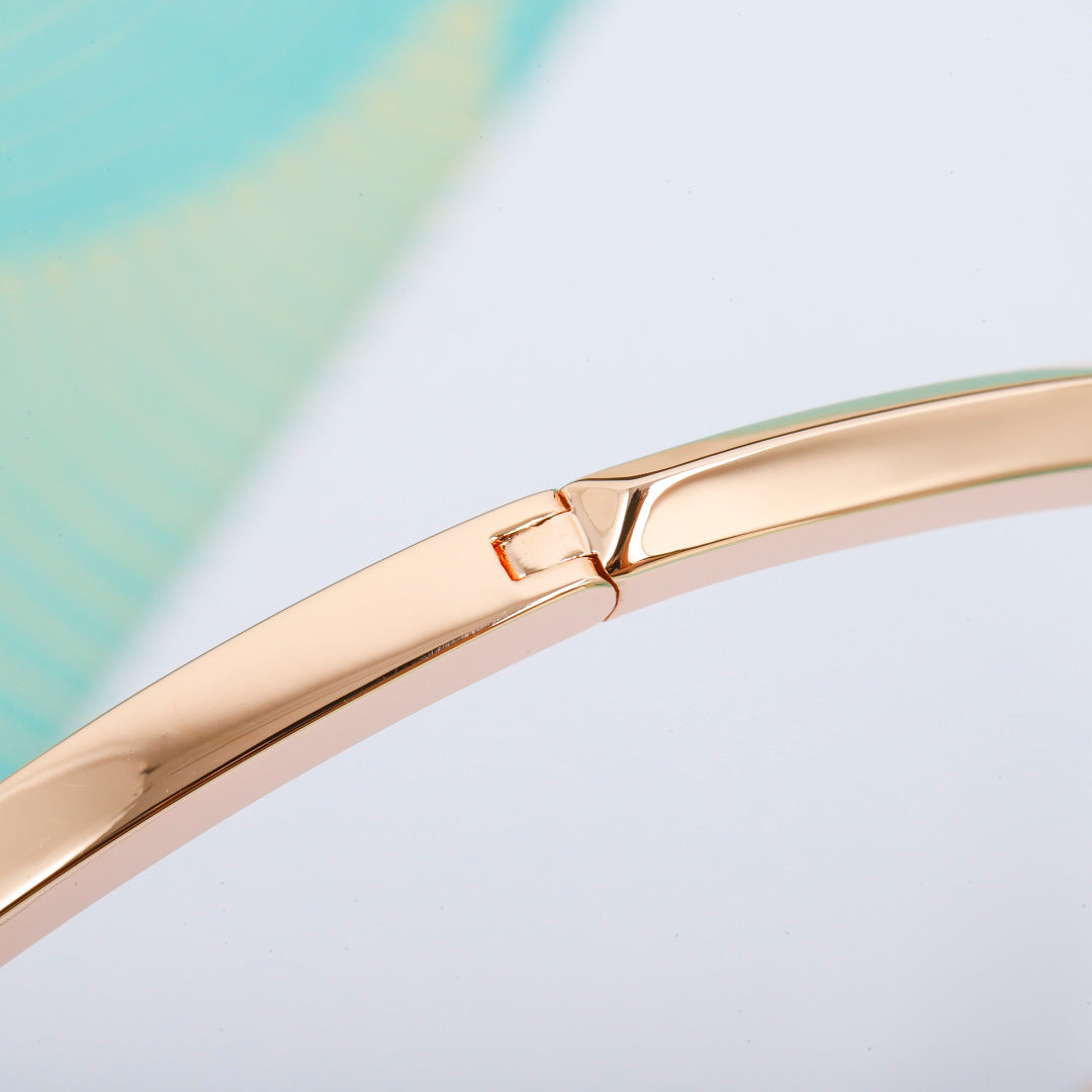 T1 Wide Polished Bangle |Top Tier|