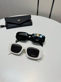 Oversized Geometric Acetate Sunglasses