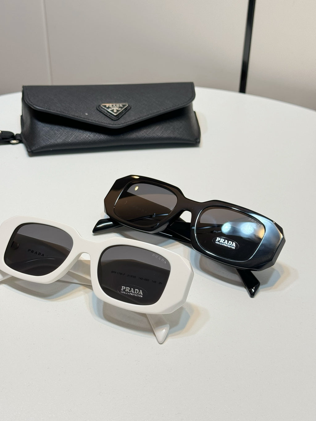 Oversized Geometric Acetate Sunglasses