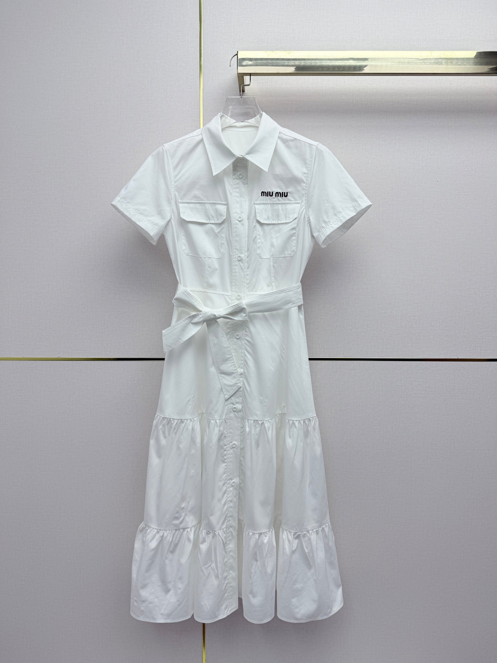 Collared Shirt Dress — 2026 Spring/Summer 👗✨(high-quality)
